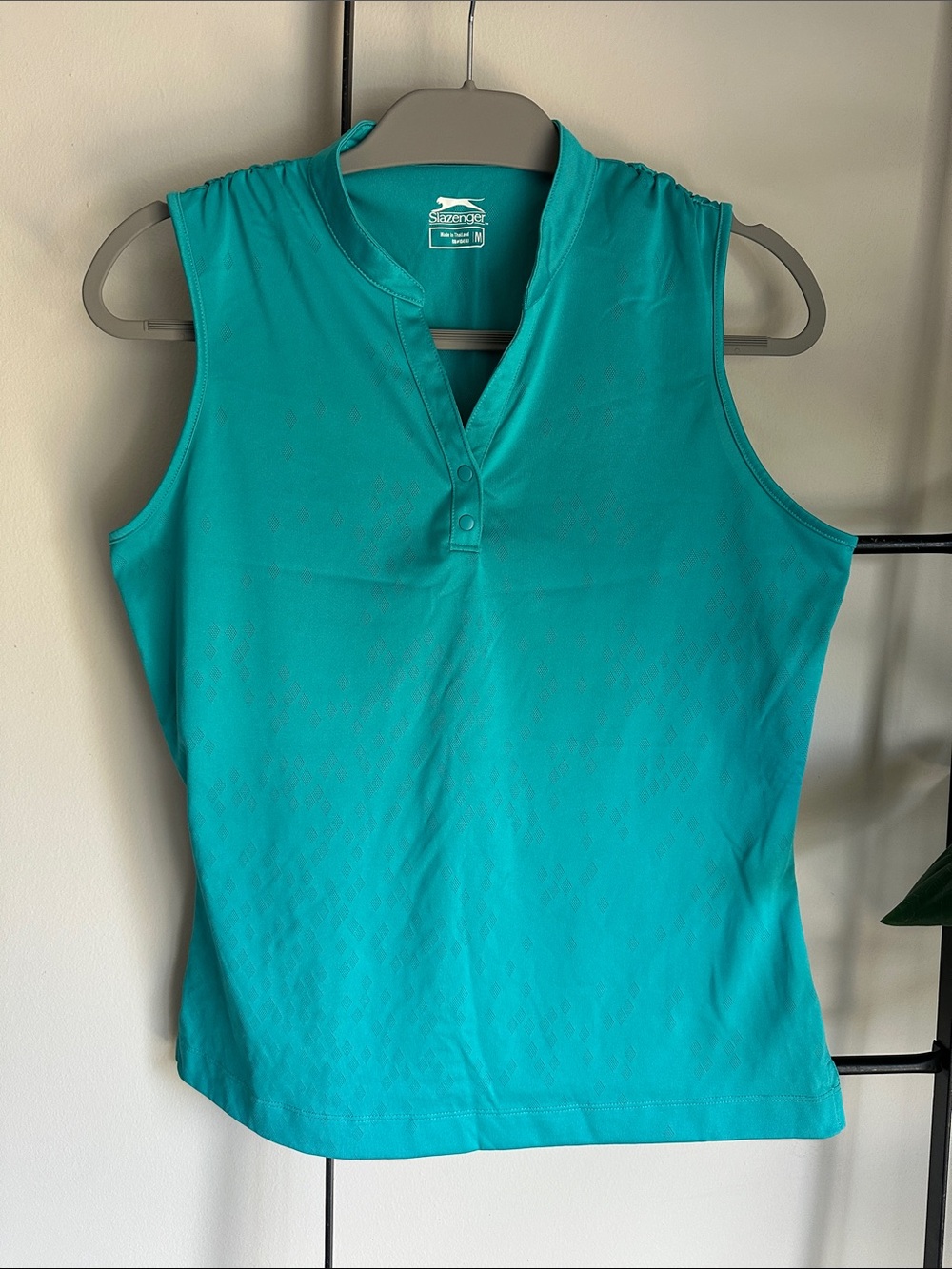Slazenger Women's Teal Sleeveless Golf Tank Top